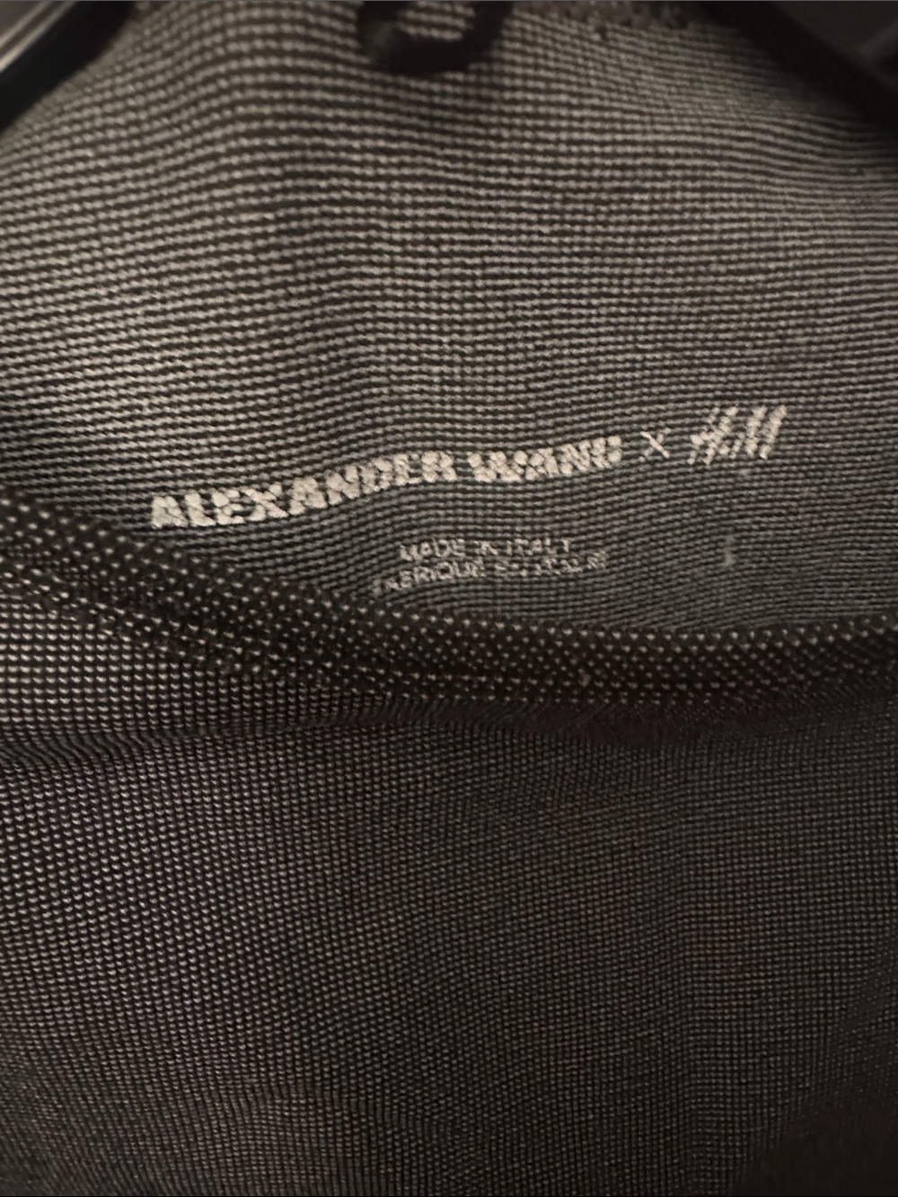 Alexander Wang x H&M Bodycon long sleeve dress